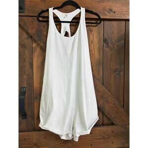 Free People Movement women’s small white hot shot romper